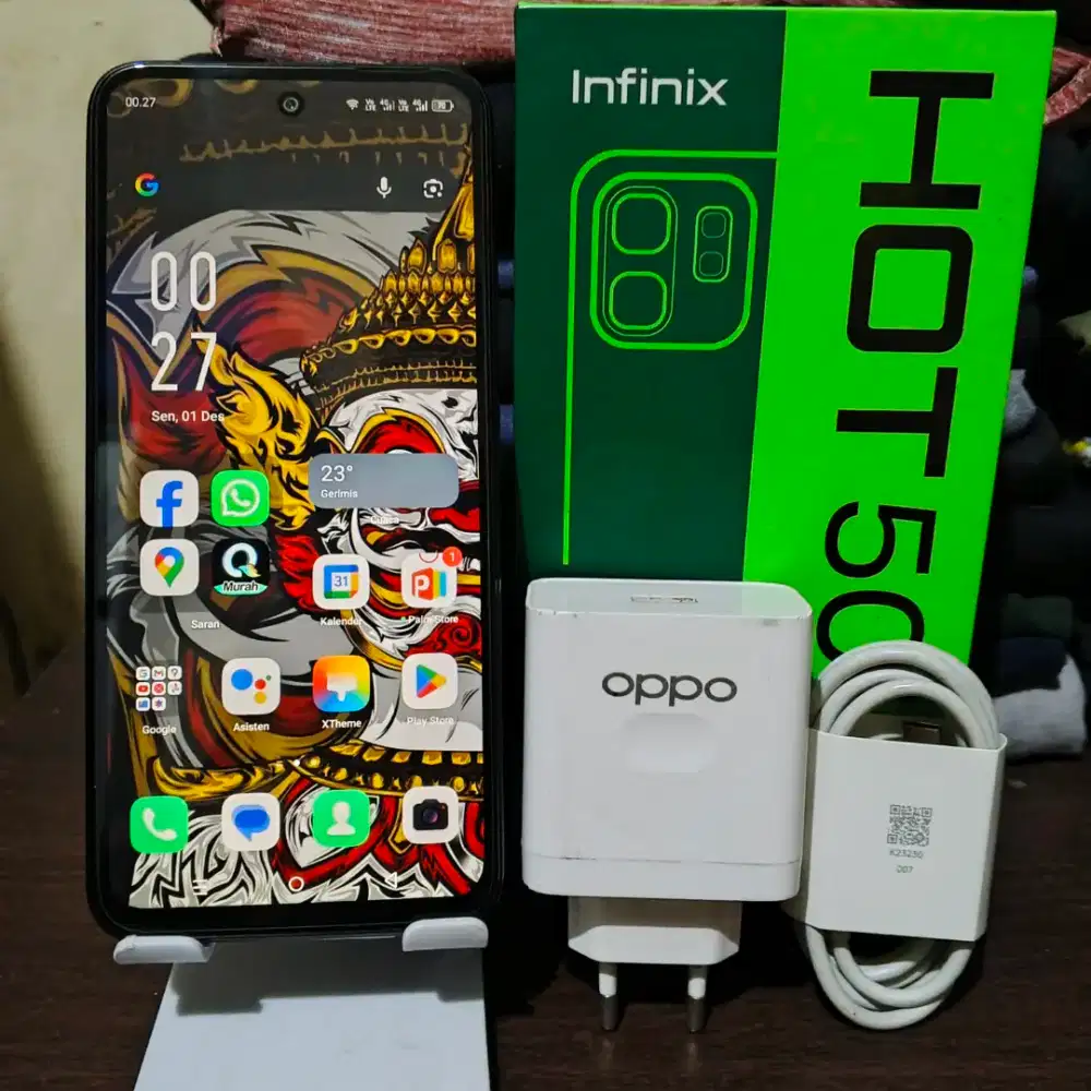 Infinix Hot 50i 6+6/128 Fullset