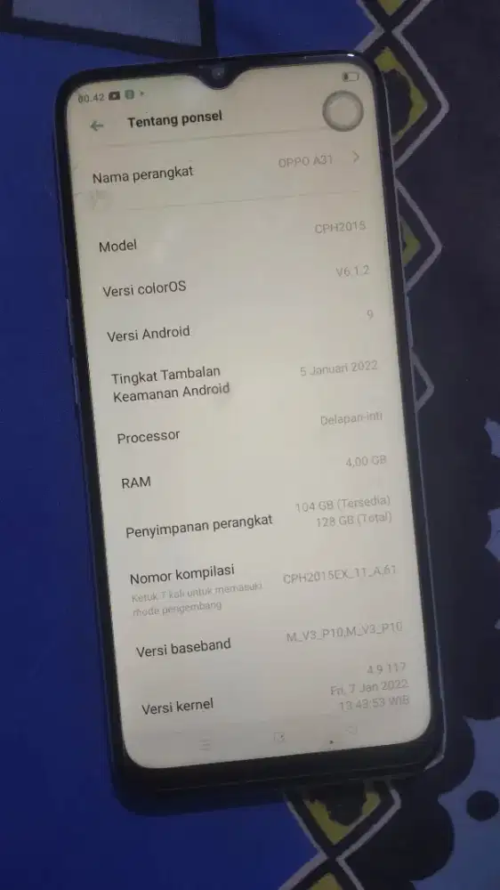 Oppo A31 4/128 ori