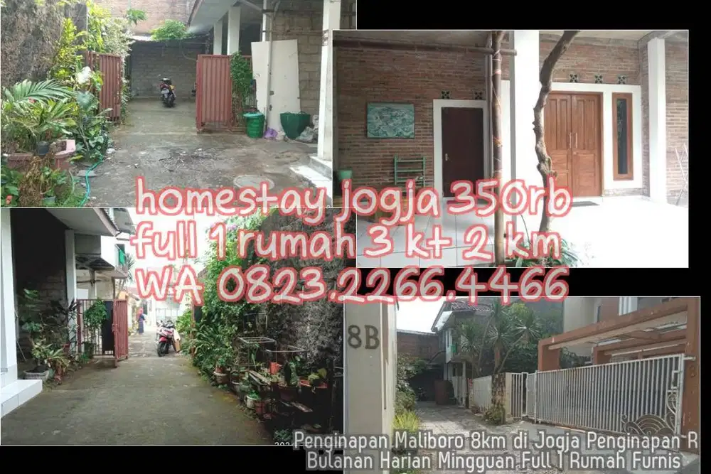 Penginapan Maliboro 8km di Jogja Penginapan R  Bulanan Harian Mingguan