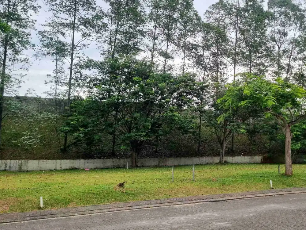 Bisa KPT / Cicil 12x Kavling Hoek Hadap Timur Di Azura Vanya Park Bsd City