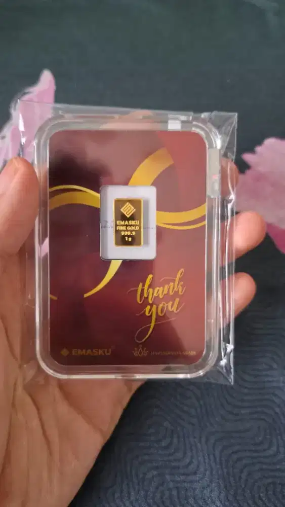 Emasku 1gr bukan anyam