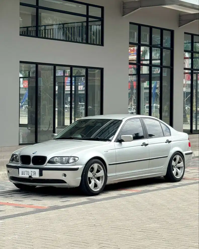 BMW 318i E46 Silver 2003 Menarik Orisinil Murmer Antik Baru Simpan BU