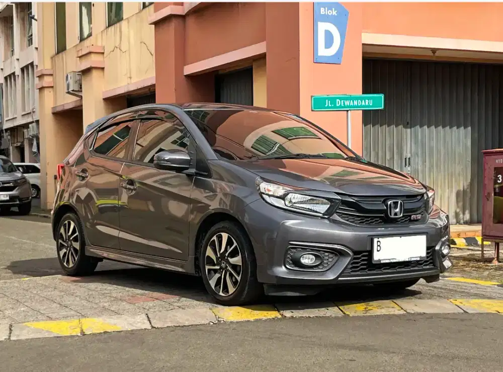 KM 30 Dp 5jt Brio RS 2020 Matic Cvt New AT Honda Grey Abu bs TT