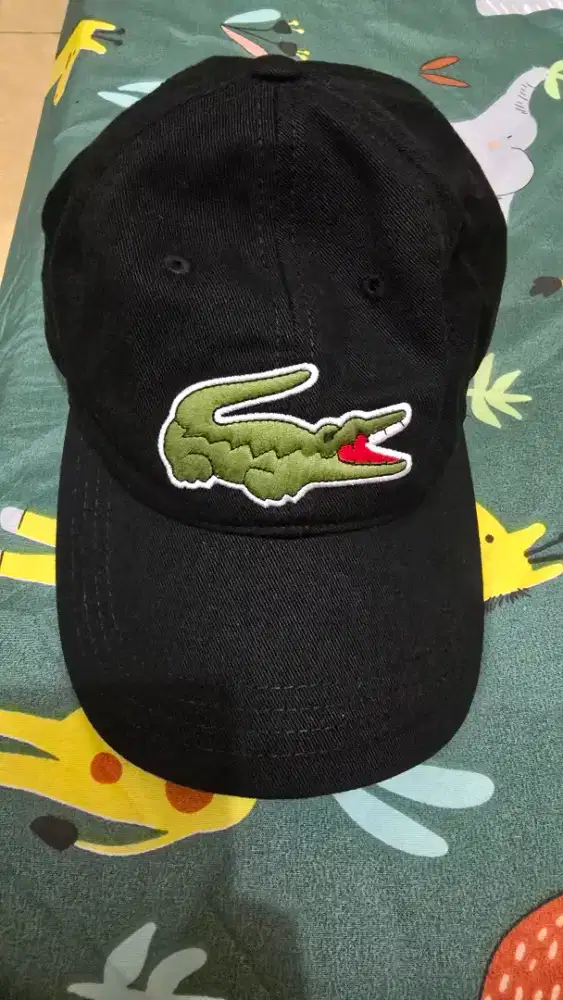 Topi lacoste ori 100%