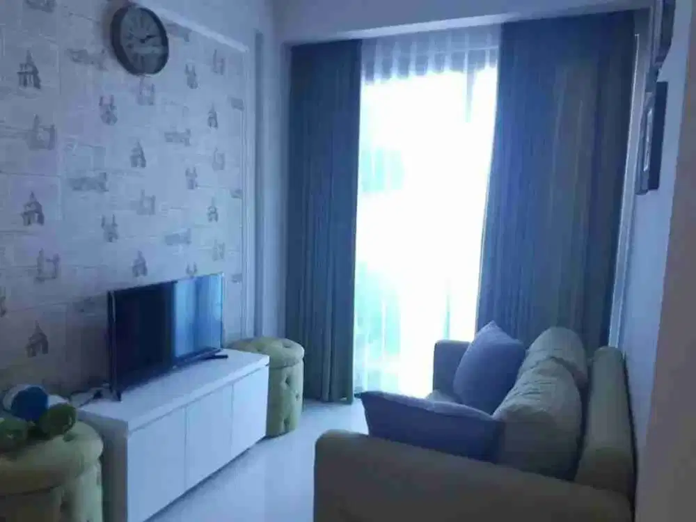 LA RIZ 2BR‼️ Apartemen Full Furnish Lantai 5 Connect Pakuwon Mall Surabaya Barat