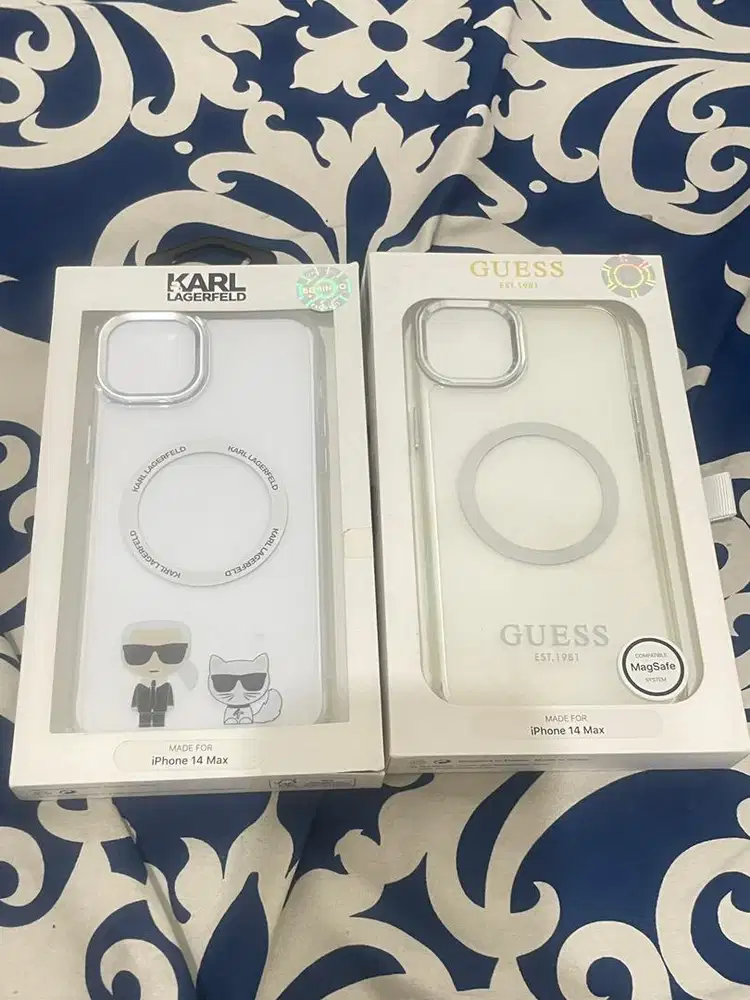Dijual Case ip 14 Plus KarlLagerfeld Ori