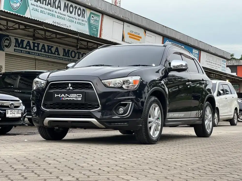 (TDP 5juta) Mitsubishi Outlander PX AT 2018 Matic Hitam Black TERMURAH