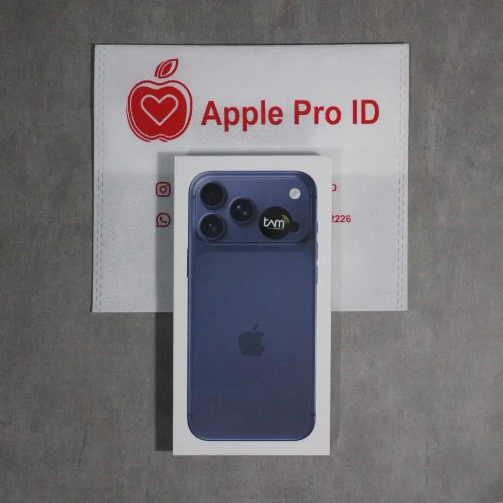 iPhone 17 ProMax 256GB Baru New BNIB Resmi iBox