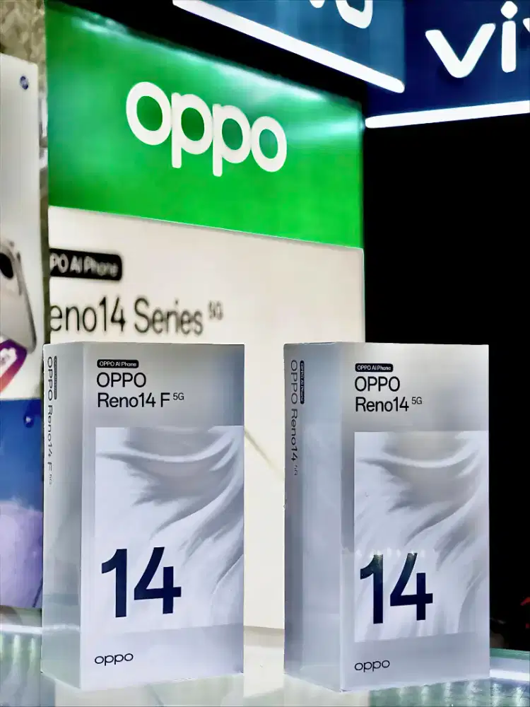 Oppo Reno 14F 5G 24/256 Termurah New Segel Garansi Resmi Oppo bisa COD