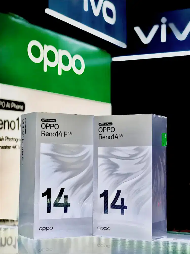 Oppo Reno 14F 5G 24/256 Termurah New Segel Garansi Resmi Oppo bisa COD