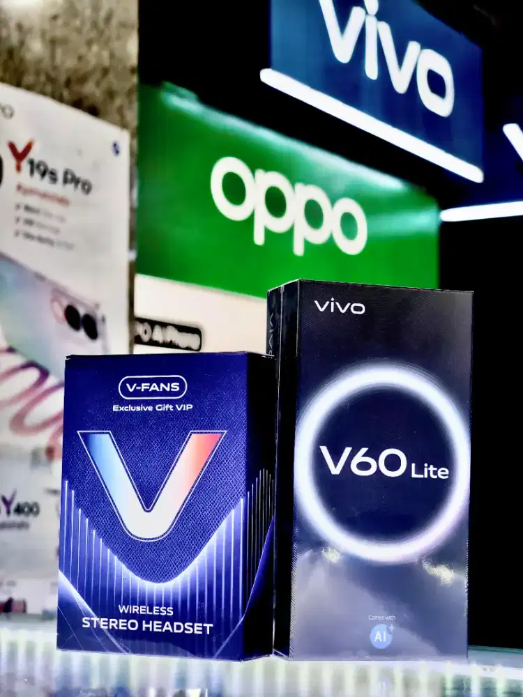 Vivo V60 Lite 16/256 Promo Harga New Segel Garansi Resmi Vivo Free COD