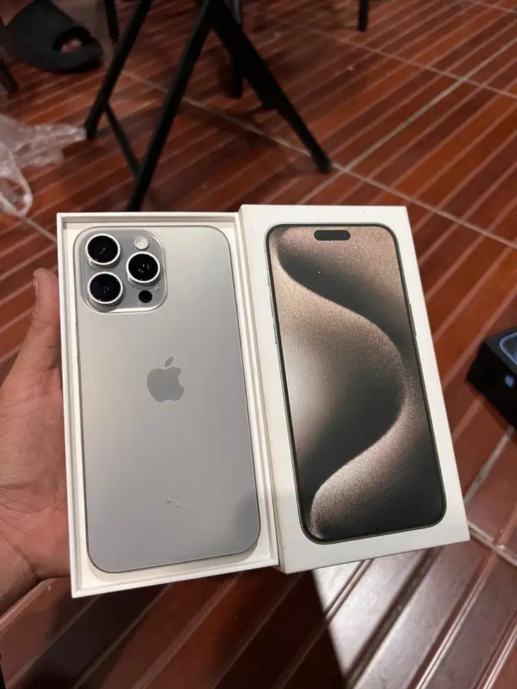 iPhone 15 Promax 256Gb iBox ( Natural Titanium )