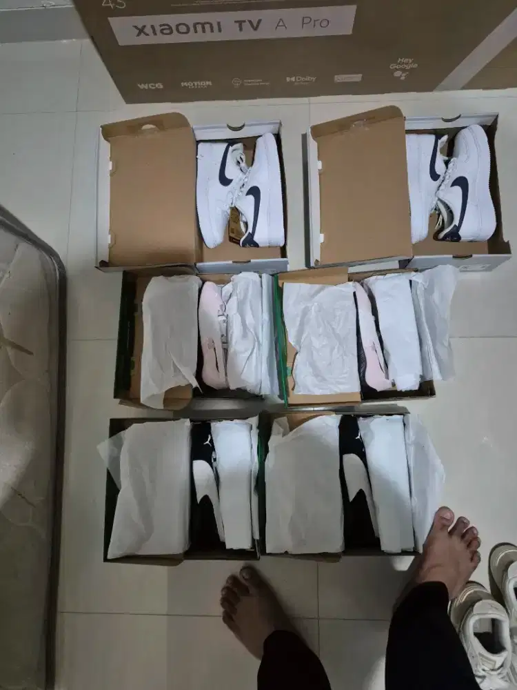 Sepatu Speedcat Ballet dan Nike Airforce