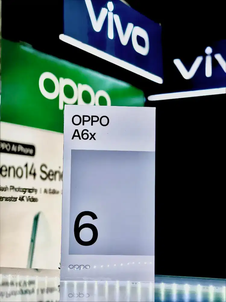 Oppo A6x 8/64 Promo Harga New Segel Garansi Resmi Oppo Gratis COD !!