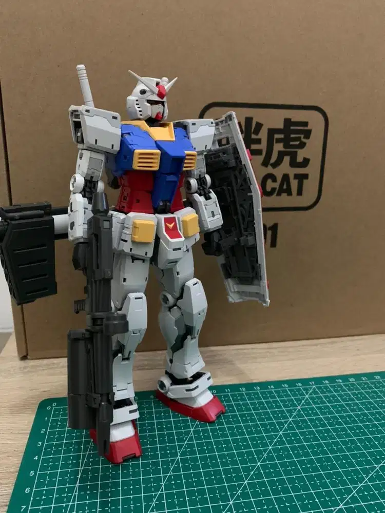 Gundam upscale rg 1/100 rx 78 2