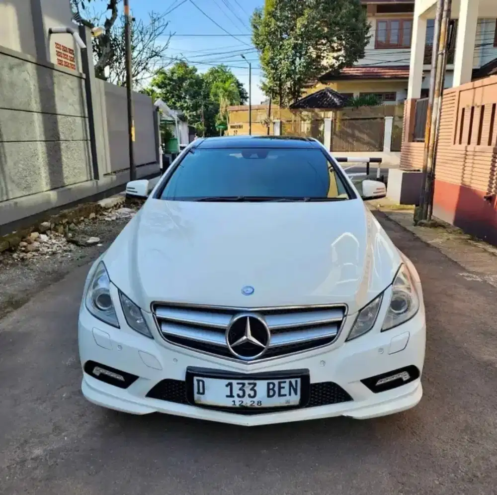 Mercy E250 COUPE AMG 2011 | 2012 (Dp. 69jt aza) Bisa tuker tambah