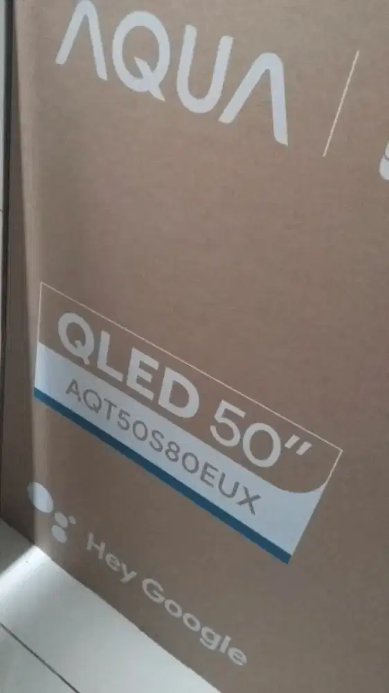 Tv baru beli aqua QLED AQT50S80EUX