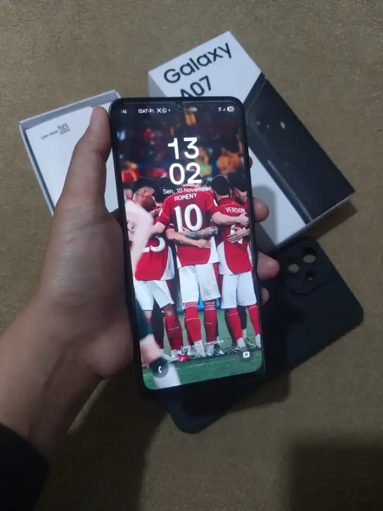 Like new samsung A 07 Garansi