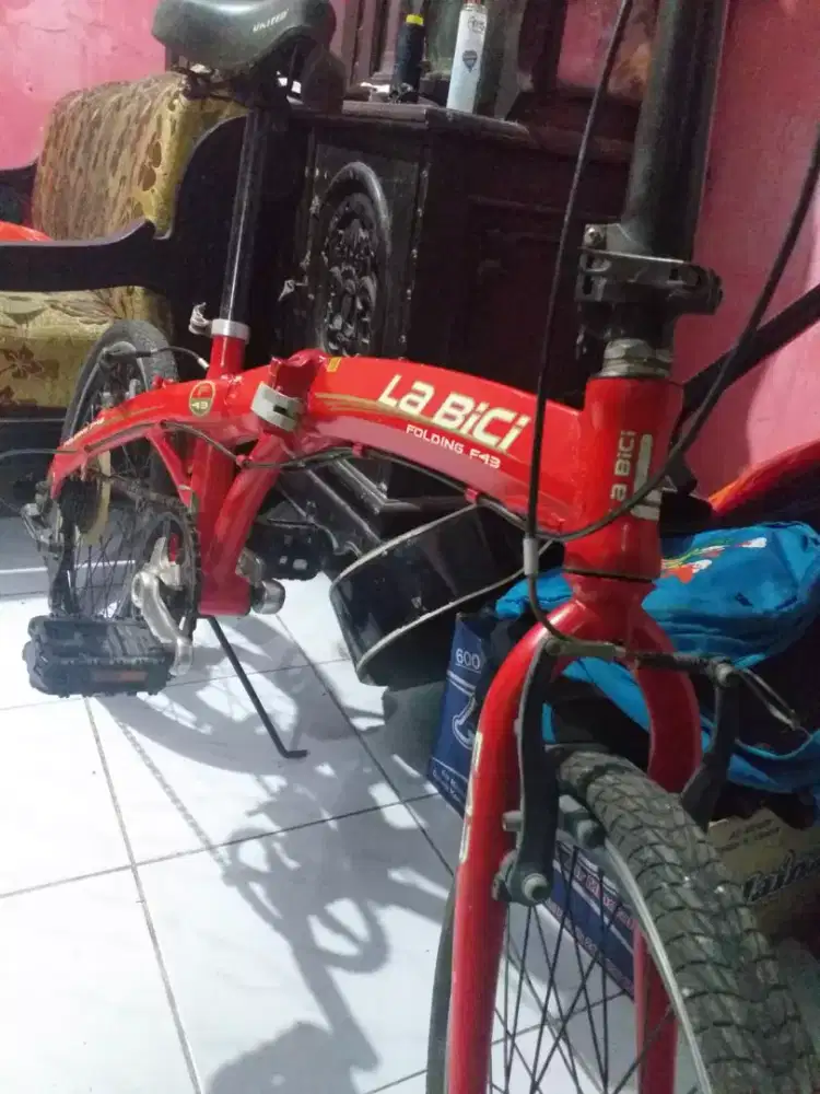Sepeda seli lipat ring 20 La BiCi folding F43