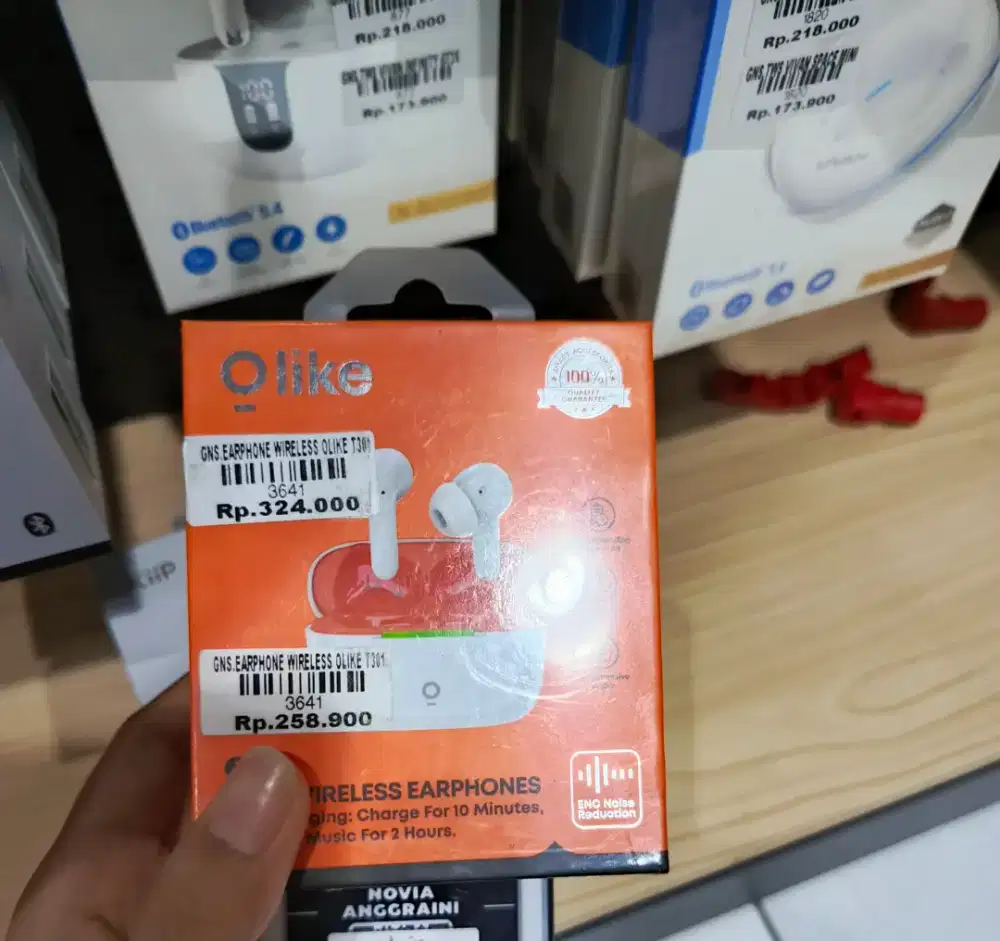 Earphone wireless olike T301 | ATLANTIS DAHSYAT