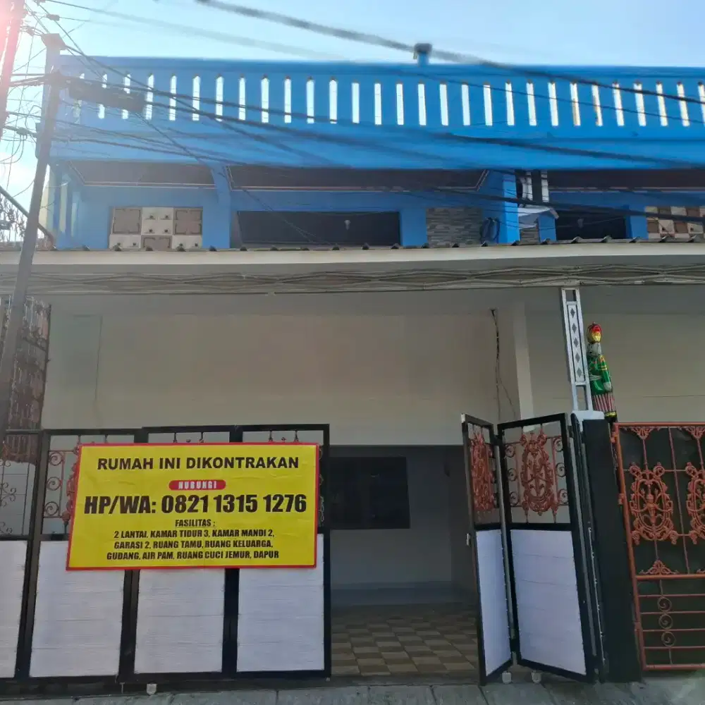 Rumah baru stategis dan nyaman disewakan daerah komp.walang Koja Jakut