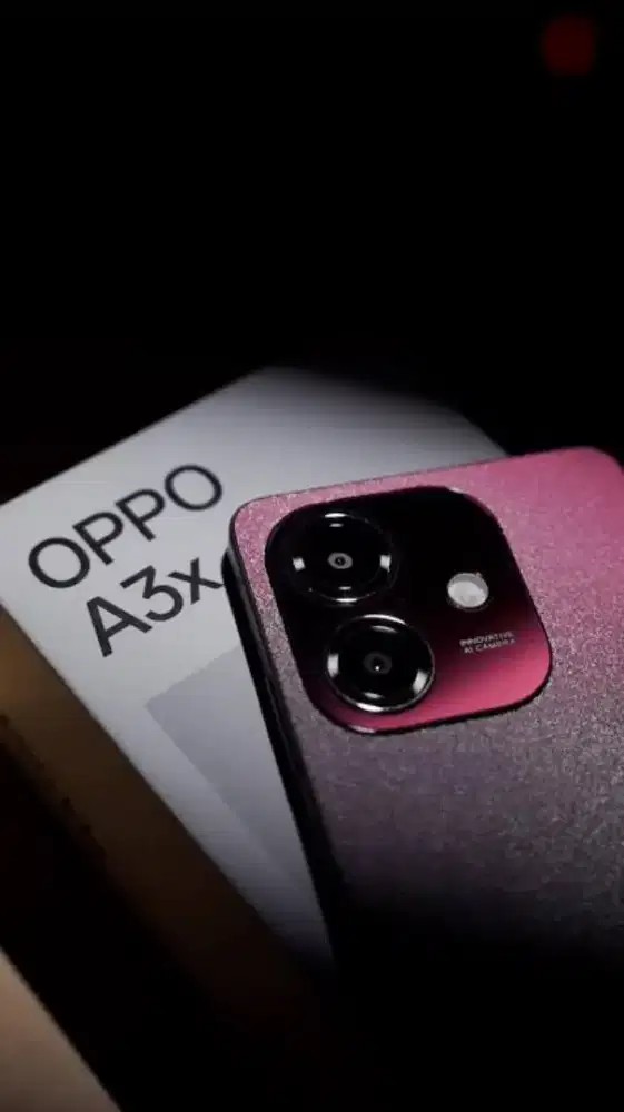 Oppo A3x Baru beli banget Belom di pake cuma masukin email doang
