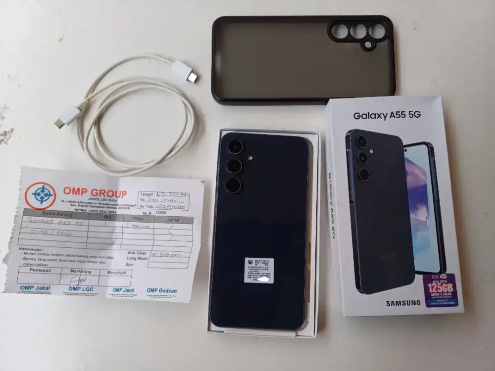 Samsung a55 8/256 mulus milik pribadi dari baru