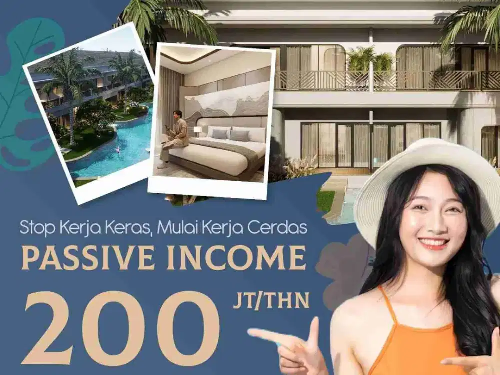 villa mewah strategis pinggir pantai Pangandaran full furnished