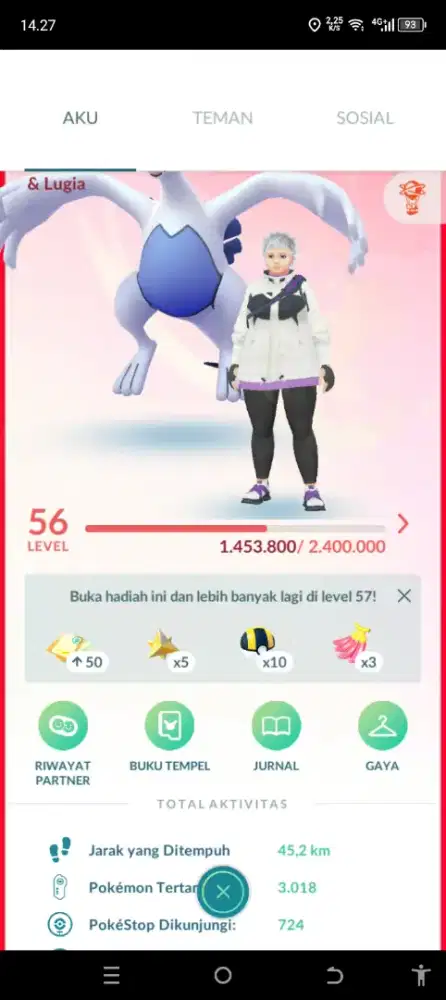 Pokemon go level 56 play store