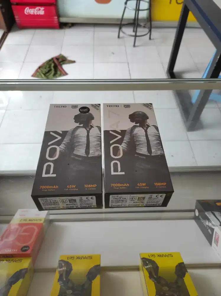 Berminat silahkan WA Tecno Pova 7 8+8/256 Garansi resmi 13bln