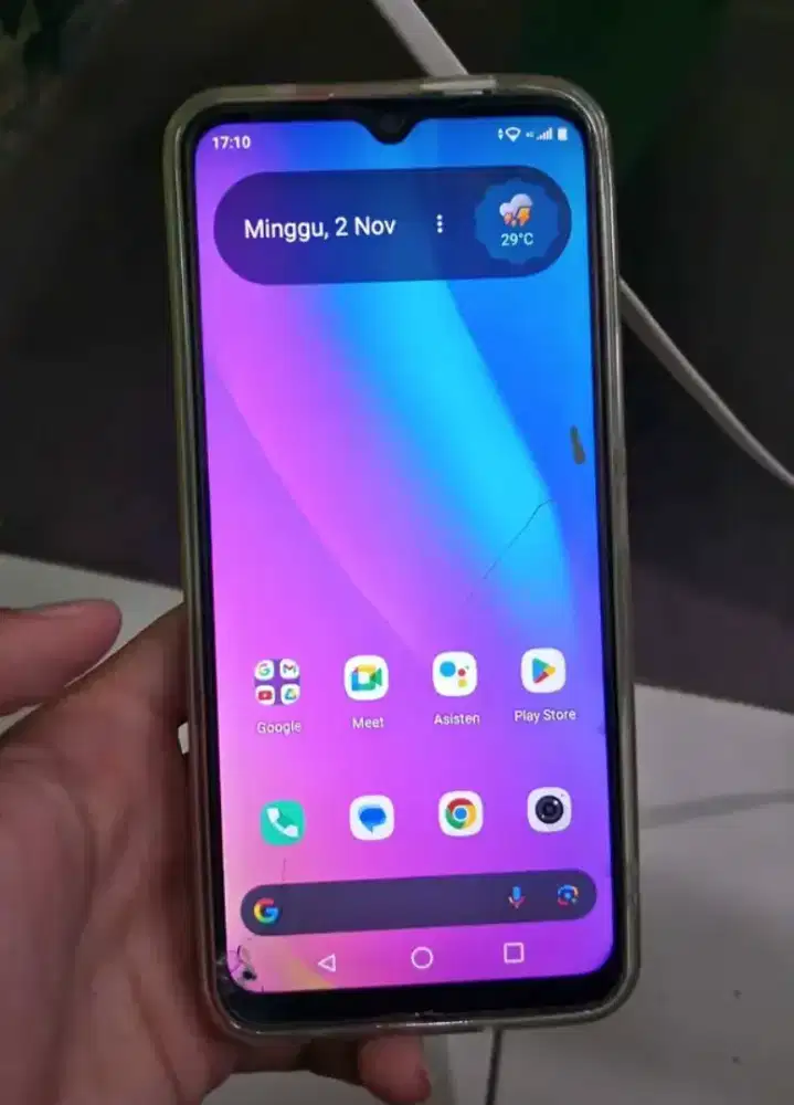 advan g9 ram 6/64 mines tombol sama retak sehelai