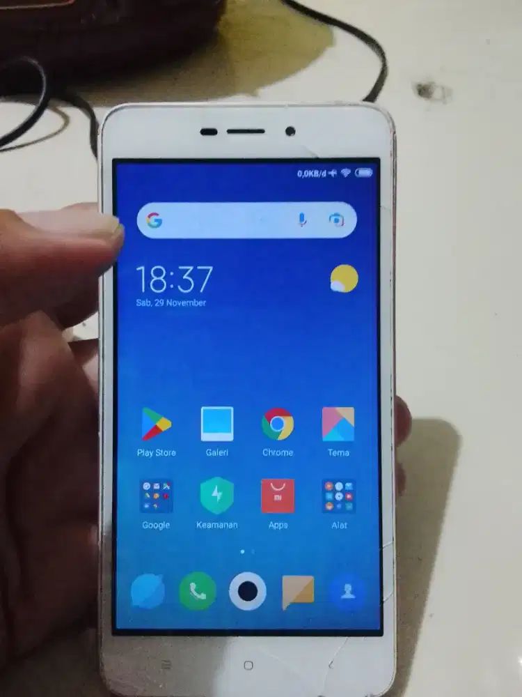 Xiaomi redmi 4a dan Jam Casio Edifice