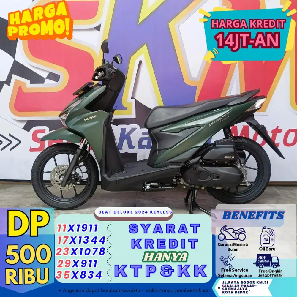 (heboh bayar 500 proses kilat) beat 2024 cash credt