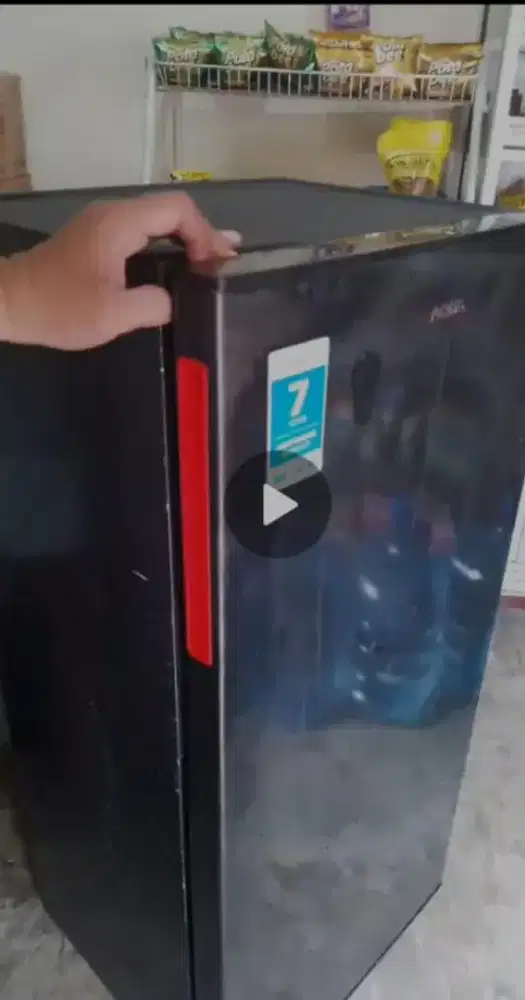 Jual kulkas aqua 1 pintu large frezer