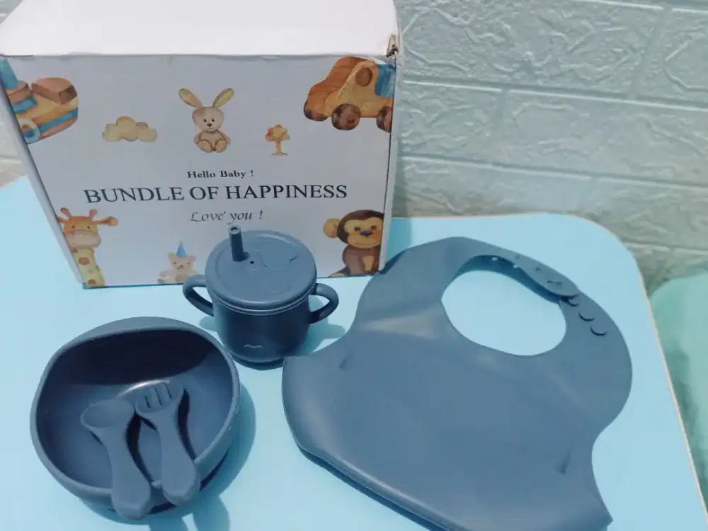 Peralatan makan anak 3 set new