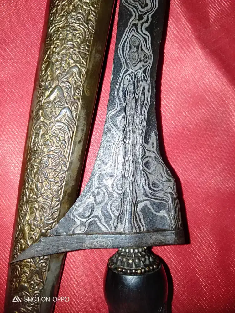 Di jual keris dapur jalak sangu tumpeng estimasi HB sepuh
