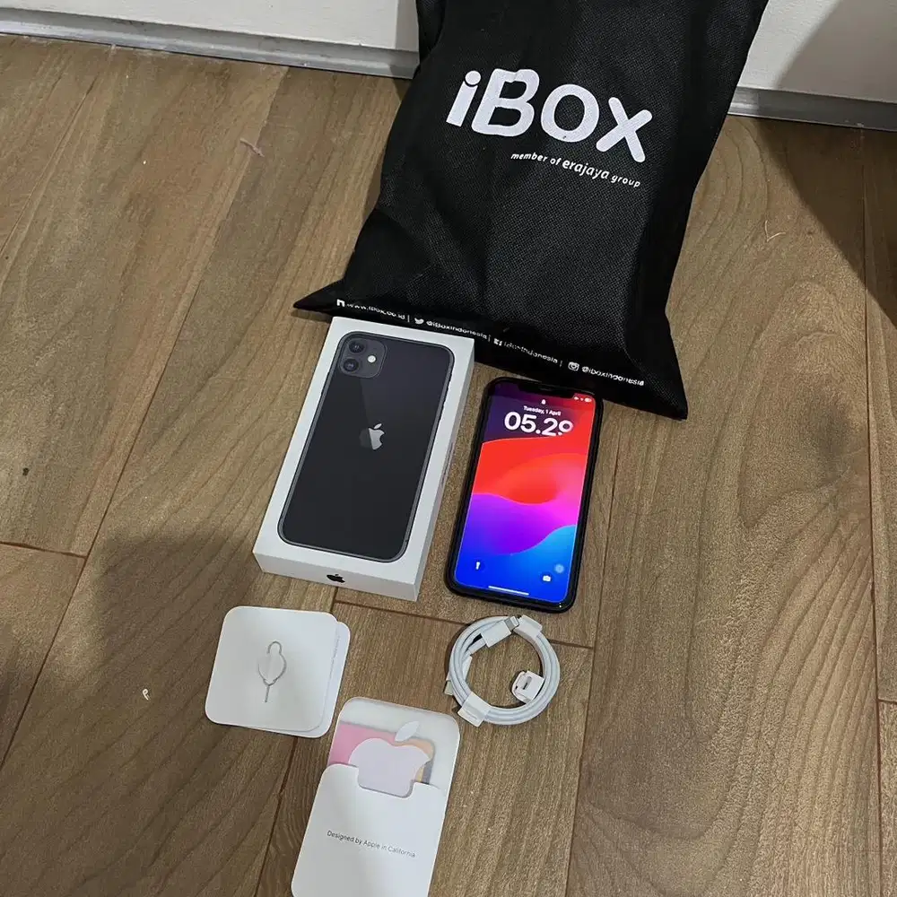 Iphone 11 64GB Black Ibox Bekas