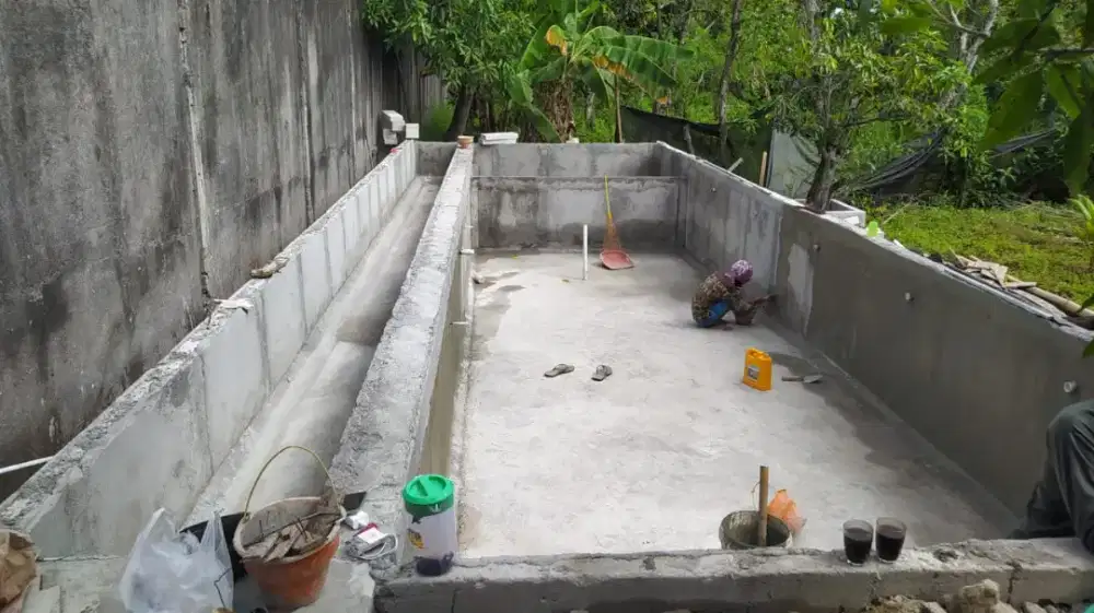 tukang kolam dan bangunan
