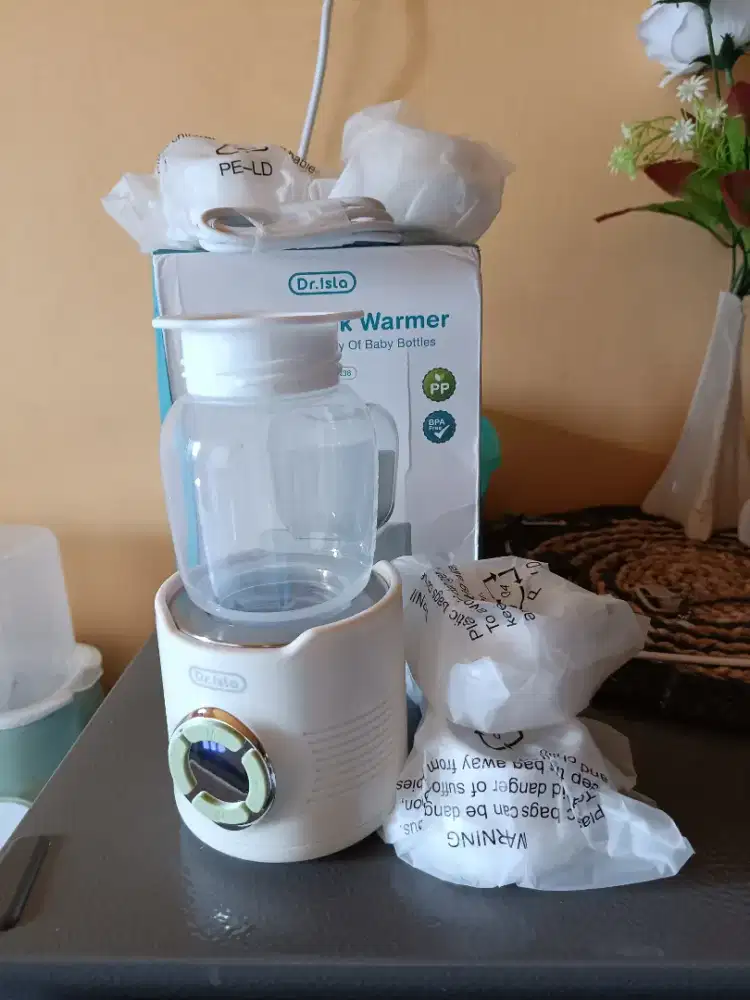 Pemanas asi atau bottle warmer dr. Isla