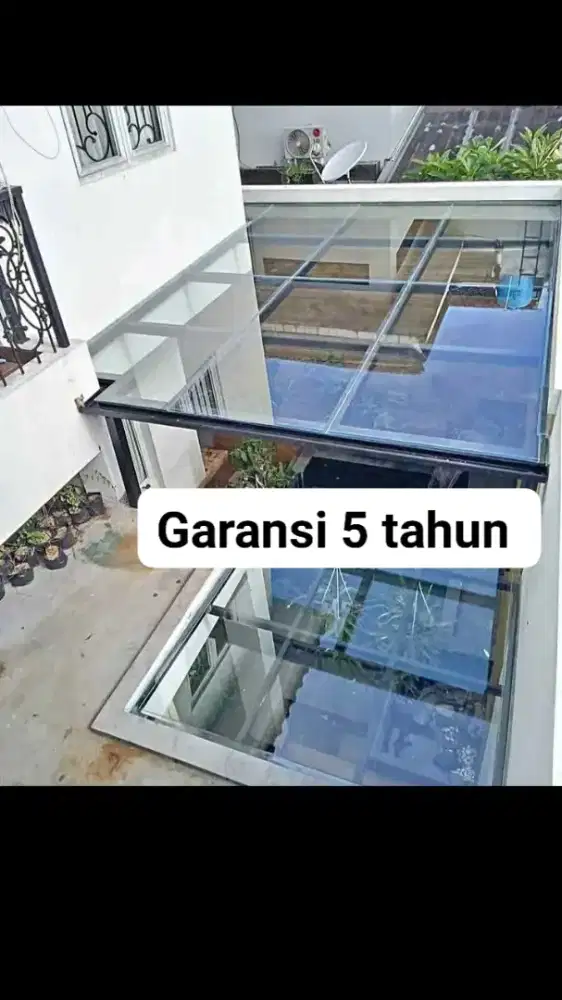 Kanopi minimalis modern termurah baja ringan dan besi