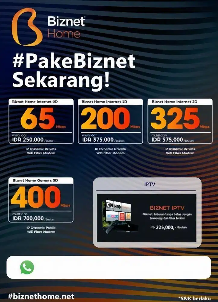 Biznet Home Sunter Agung
