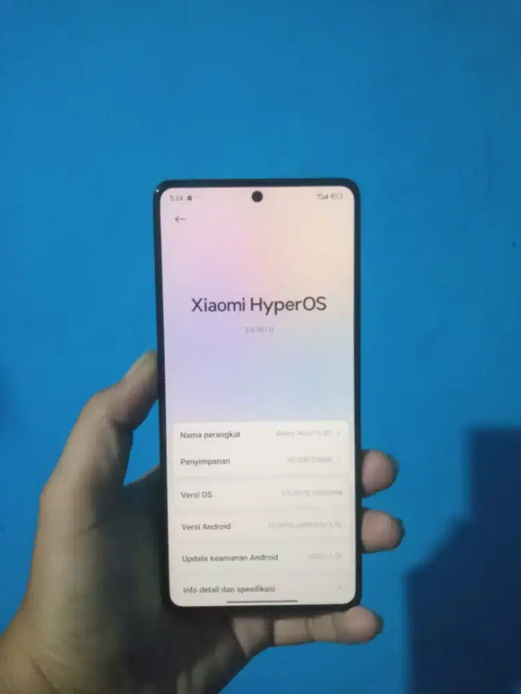 Punya hp xiaomi redmi note 13 5G