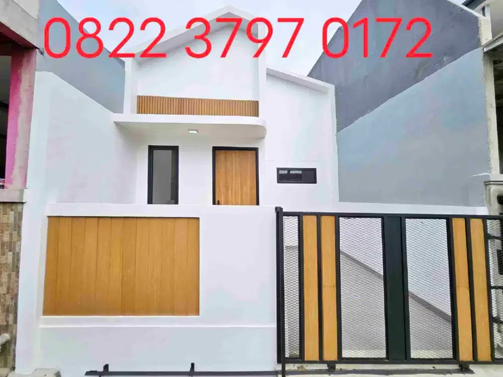Dijual Rumah Modern Minimalis Murah di Permata Hijau Permai Bekasi