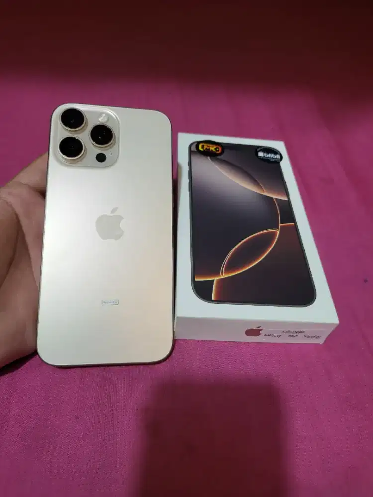 IPhone 16 promax 256gb resmi blibli