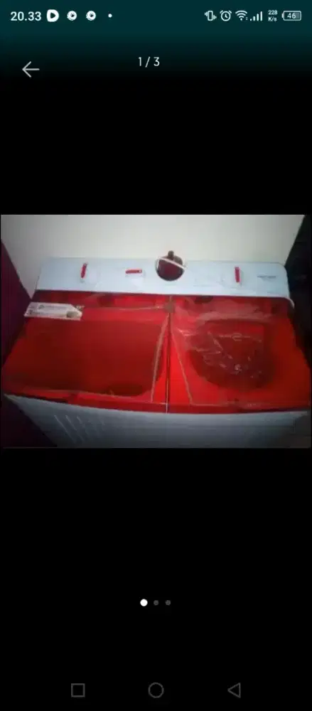 Di Jual mesin Cuci Politron 2 tungku