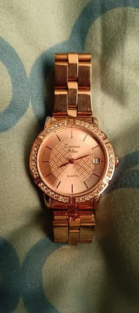 Dijual Jam Tangan Wanita Original Christiano Aillen kondisi Like New