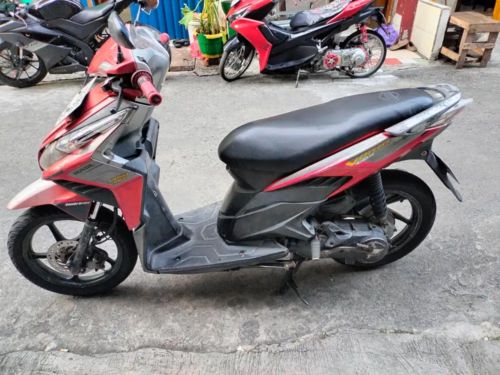 Honda Vario Techno tahun 2010 mesin halus pajak panjang