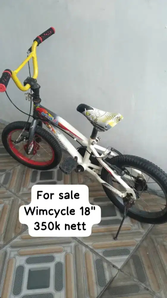 Sepeda anak mtb size 18 inch