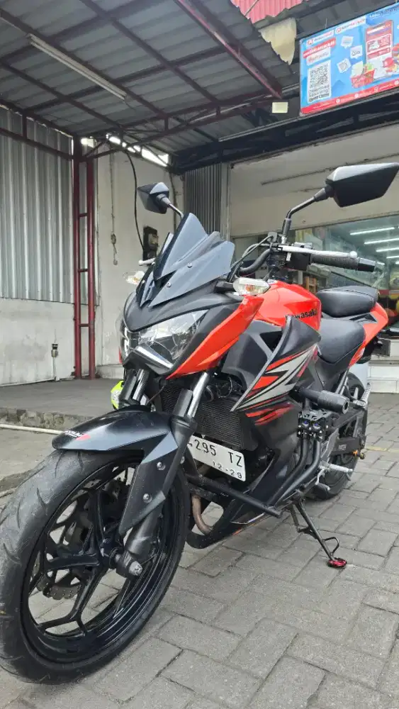 Z250 Orange km 19rb tg 1 MOGE looks Non ninja cbr MT25 R25