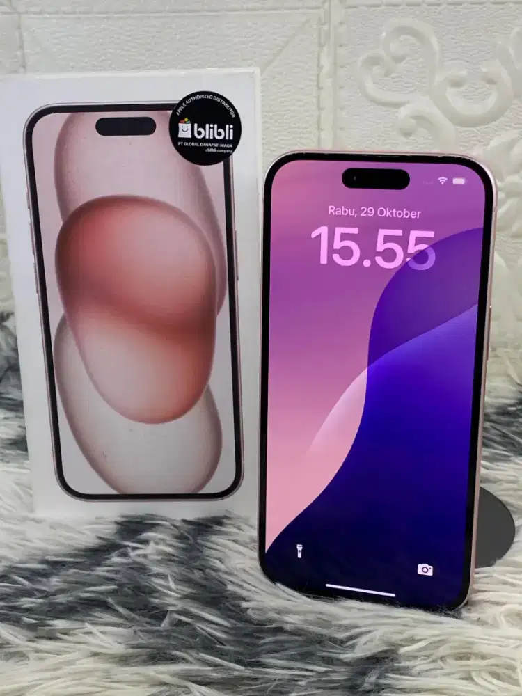 Iphone 15 128gb PINK IBOX istimewa